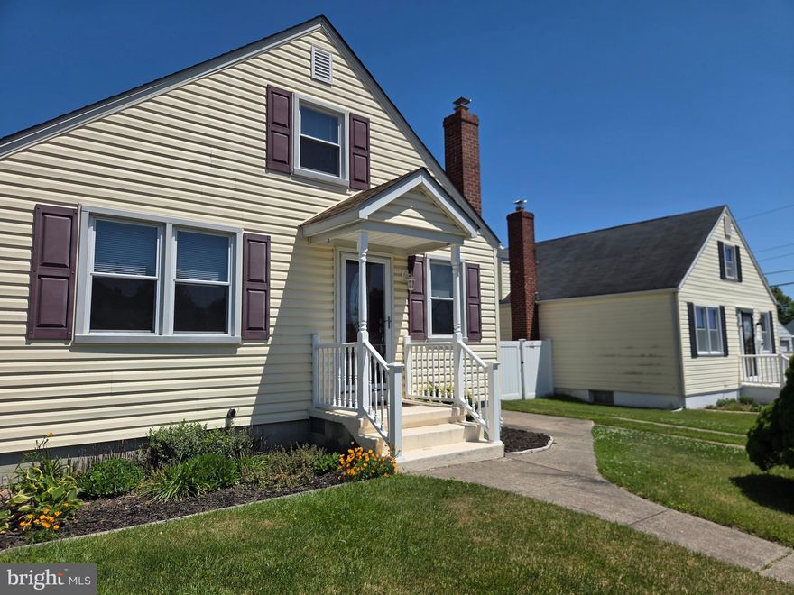Well maintained Cape Cod with private backyard including a pool, Trex decking and patio ready for your hot tub with a hook up. The backyard has a privacy fence, newer shed and garden. Walk in to an over sized Living Room with newer carpet. Half of this room can be converted back to a 4th Bedroom if desired. Completely renovated Kitchen includes granite counter tops, tile floor, KraftMaid 42" cabinets, stainless steel appliances and plenty of room for a huge island if desired. There is a spacious Bedroom with walk in closet and a Full Bathroom with a glass shower, tile and newer vanity on the main level. Upstairs is the Primary Bedroom with plenty of space, parquet wood floors, a walk in closet and a Primary Bathroom with a Jacuzzi soaking tub, LVP flooring and new vanity & toilet. Walk down to the lower level to a Family Room with a wood stove. The second half of the basement is currently being used as the Third Bedroom. A large Utility Room has the washer and gas dryer and room for a Workshop. Walk up a few steps to a Sun Room with a built in bar and view of the pool. The roof is less than 15 yrs old, pool liner was replaced last season as well as a two yr old pump. Out front has 2 driveways with ample parking for vehicles, boats, rvs, etc.