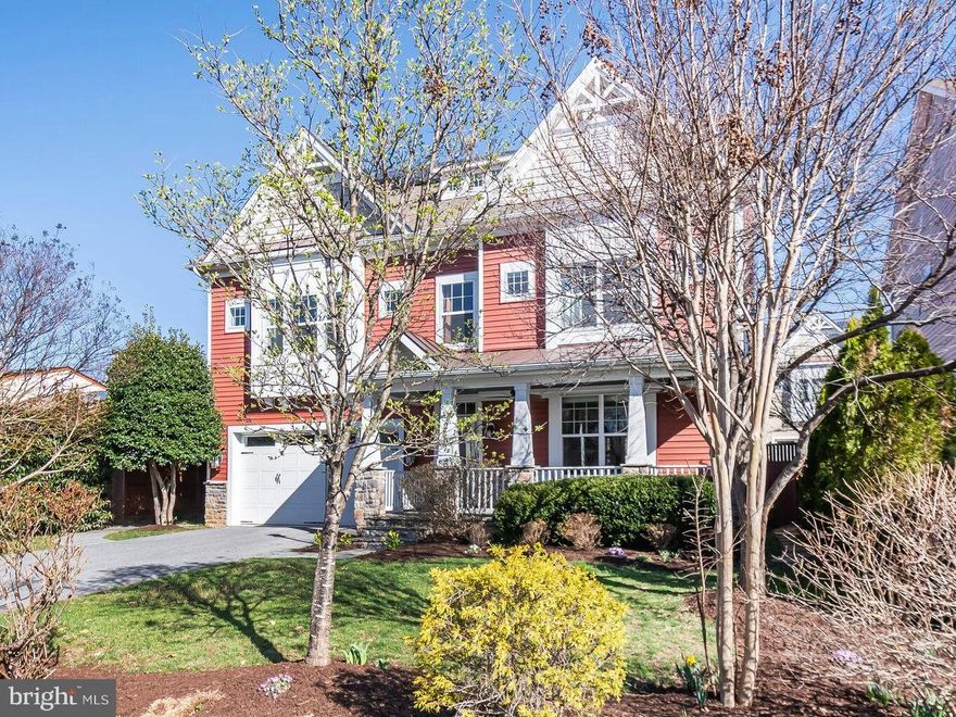 Rarely does a home of this scale, quality, and craftsmanship come to market, especially just one block from the Metro. For those heading back to the office, you won’t find a more convenient location to cut down your commute. Built in 2014, this exceptional home offers an expansive open-concept layout with soaring ceilings and beautiful Arts and Crafts-style details throughout. The thoughtfully designed main level includes a front sitting area and formal dining room, perfect for entertaining, a spacious great room anchored by a chef’s kitchen with ample cabinet and counter space, and a mudroom with a half bath that seamlessly connects to the attached two-car garage for ultimate convenience.

The second level is highlighted by an impressive primary suite featuring a spa-like bath with a soaking tub, separate shower, and dual vanities, a walk-in closet/dressing room with ample storage, and a private covered deck, perfect for morning coffee or unwinding with a book and music. This floor also includes two additional bedrooms, each with its own en suite bath and generous closet space, plus a well-appointed laundry room with storage and a folding station.

The third level offers incredible flexibility with a large open landing that can serve as a second living area or home office, along with a spacious fourth bedroom and its own full bath.

The lower level features high ceilings and endless possibilities, serving as a playroom, rec room, family room, or home gym. Best of all, it includes a private movie theater equipped with top-of-the-line audio and visual equipment. Gather with friends and family, sink into the sofa, and watch movies or sporting events on the big screen—the ultimate home entertainment experience.

Just off the eat-in kitchen, step outside to a beautifully designed backyard retreat featuring elegant hardscaping, including brick pavers for two large seating areas, and low-maintenance turf, perfect for playtime or your four-legged friend.

Professional photos coming soon. This exceptional home will be live on the market by late March or early April.