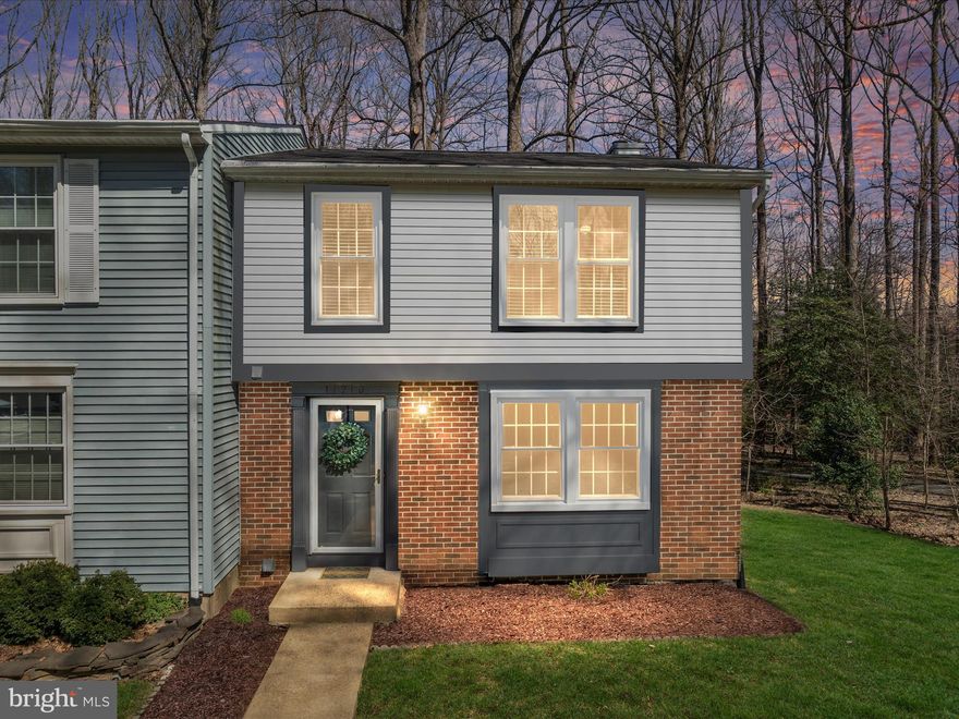 **Open House Sat 3/22 2-4PM and Sun 3/23 2-4PM**Offer Deadline Mon 2/24 12PM**This beautiful end-unit townhome in the sought-after Reston community offers the perfect blend of privacy and convenience backing to trees a common area and a scenic walking trail. This 2044 sqft home features gleaming hardwood floors throughout the main level and a gourmet eat-in kitchen with stainless steel appliances, granite countertops, classic white cabinetry, pantry, a peninsula island, recessed lights and elegant crown molding. The breakfast area is accented with elegant crown molding adding to the home’s charm.  A sliding glass door leads to a spacious deck, perfectly shaded in the afternoon for outdoor dining and relaxation. The light-filled family room, complete with a built-in shelf and hardwood floors creates a warm and inviting atmosphere.  Upstairs the primary suite boasts brand-new plush carpet a ceiling fan,  large walk-in closet with an adjustable Elfa shelving system and a renovated en-suite bath with a tub/shower, granite countertops, linen closet and a separate dressing area with a vanity. Two additional bedrooms, both featuring new carpet, offer ample space one with a double closet and the other with a ceiling fan and a double window. The finished walk-out basement provides even more living space featuring new carpet, a spacious recreation room with a cozy wood-burning fireplace flanked by built-in shelves, daylight windows and a convenient half bath. The utility room includes a conveying washer and dryer. The walk out basement door leads to a large lower wood deck and a fenced backyard. Additional highlights include new plush carpet throughout, major system updates such as a new HVAC (2022) includes a 10 year warranty, hot water heater (2023), and dishwasher (2020). The home also comes with two assigned parking spaces (#170 and #185) plus ample visitor parking. Located minutes from Reston Town Center, Metro, shopping, and dining, this home provides access to incredible Reston Association amenities, including 15 swimming pools, 34 tot lots, 25 ball fields, 49 tennis and multipurpose courts, 55 miles of walking trails, four lakes, a nature center, event and meeting facilities, outdoor picnic pavilions, pickleball courts, and year-round community events. Don’t miss the opportunity to live, work, and play in Reston schedule your tour today!