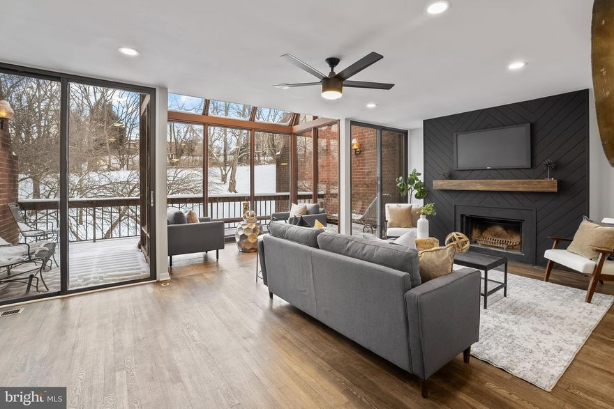 This beautiful home is located in Ruston Crossing and boasts 4 bedrooms and 3.5 bathrooms. The house has been upgraded with modern fixtures and recessed lighting. With over 3,000 square feet of living space, the open floor plan includes a spacious living room, a large dining room with pocket doors, a half bathroom, a laundry room, and a large wood-burning fireplace on the first floor. The gourmet kitchen is equipped with stainless steel appliances, a 5-burner electric stove with a built-in microwave, and a beautiful backsplash. Additionally, there is a deck off the living room, perfect for relaxing or entertaining, and a 1-car garage.

The upper level of the house features an owner's suite that includes a spacious walk-in closet, a 7-foot standing shower, an additional full bath, and 2 bedrooms. The finished basement includes another bedroom, bathroom, and a dry bar providing ample space for a growing family or guests. This house is located in a prime location close to Towson Town Center, fine restaurants, and offers an easy commute to Downtown Baltimore.