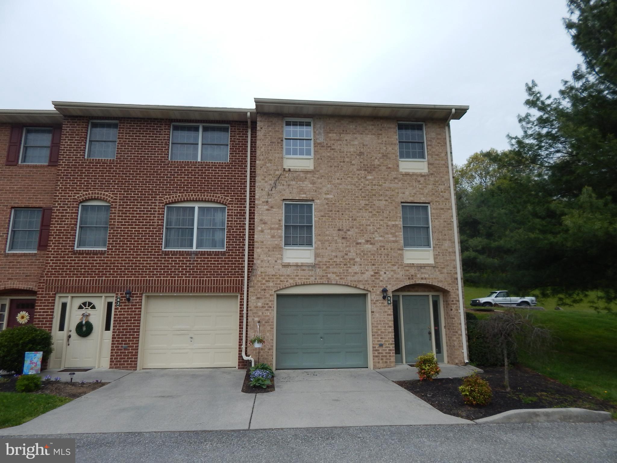 End Unit Town Home in Falling Waters. Great views, garage, 2 huge bedrooms in a location close to I-81, schools, shopping and more! Ready now call to see this home today! Priced to occupy! Pets allowed case by case. WATER,SEWER,TRASH AND LAWN MAINT INCLUDED. Complete with WASHER & DRYER. Contact agent for application process.