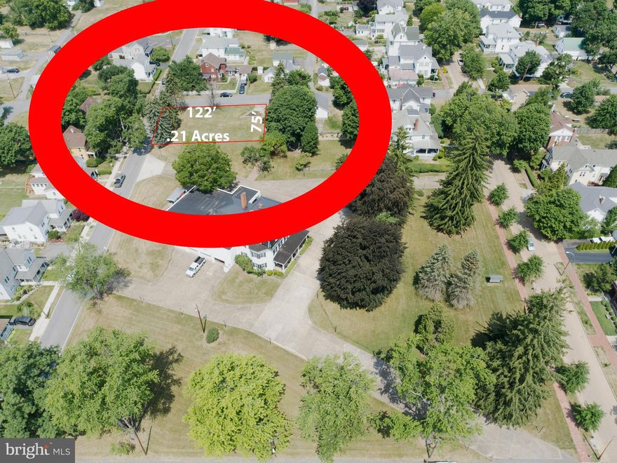 Rare opportunity for this Premium Corner Lot on Chestnut Street & College Avenue. Zoned R2 Frostburg City Zoning. Level Street access and mostly cleared ready for your home construction. Property subdivided off larger parcel.  Recorded plat available.