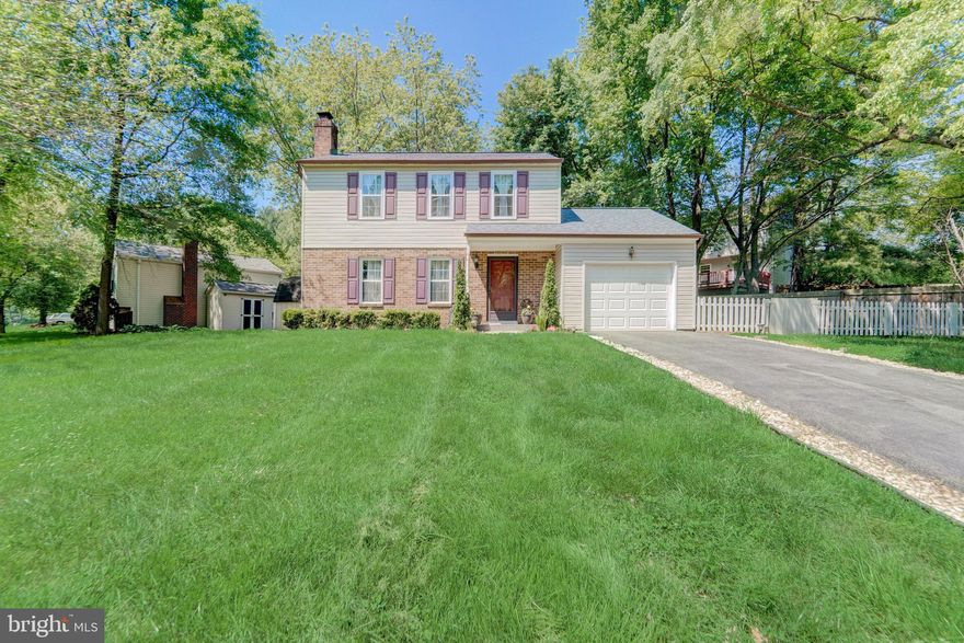 ** OFFER DEADLINE: TUES, 06/04 @ 6:00PM. PLEASE SUBMIT ALL OFFERS BY DEADLINE **
Welcome to this charming single-family detached home, featuring 3 bedrooms, 2.5 bathrooms and a 1-car garage. The kitchen is a modern delight with newer cabinets, stainless steel appliances, a ceramic look tile backsplash and ceramic tile flooring. Adjacent to the kitchen, the dining room boasts dentil-style crown molding and dark cherry hardwoods, with a slider providing easy access to the wooden deck for outdoor dining and relaxation. The living room  continues the theme of elegance with dark cherry hardwoods, designer crown molding, and stylish brick-look wallpaper, creating a cozy and inviting space. The main floor also includes a convenient half bath with a pedestal sink, vinyl flooring, and built-in shelving. The attached one-car garage is equipped with an electric opener, remotes, additional shelving, and attic 
access for extra storage. The finished basement offers carpeted stairs leading to a spacious recreation room with carpet, a drop ceiling, and an electric fireplace that can be converted back to wood-burning. Additional features include a storage room, a stacked washer and dryer, an electric hot water heater, and a radon mitigation system, ensuring a safe and comfortable environment. Upstairs, the primary bedroom features hardwood floors, a ceiling fan, and two closets, with an ensuite bath. The second bedroom also has hardwood floors and a ceiling fan, while the third bedroom features hardwood floors, a walk-in closet, and an additional closet. The full hall bath completes the upper level, offering convenience for family 
and guests. Recent updates enhance the home's value and efficiency, including a newer rail fence, a new roof installed in December '23, all new windows added in April, and an updated HVAC system.  This home is entirely electric, providing a modern, low-maintenance lifestyle. This lovely home is ready for you to move in and enjoy. Close to shopping, restaurants, parks and schools, while the ICC/200 is also close by.