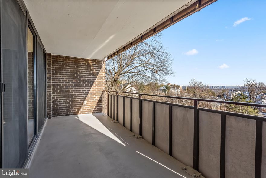 This light-filled 1-bedroom, 1.5-bath condo on the 4th level offers city views and a large private balcony that extends the living space. Features include an in-unit washer and dryer, one garage parking space, and additional storage. Enjoy an amenity-rich building with a pool, playground, picnic areas, and sports court. With maintenance and management included in the association fee, you can relish in the ease of living without the hassle. Located less than 1 mile from the Van Dorn Street Metro, with easy access to the Beltway, an easy commute to the Pentagon, and Washington, DC just under 10 miles away. Comfort, convenience, and city living-ready for you to move right in.
