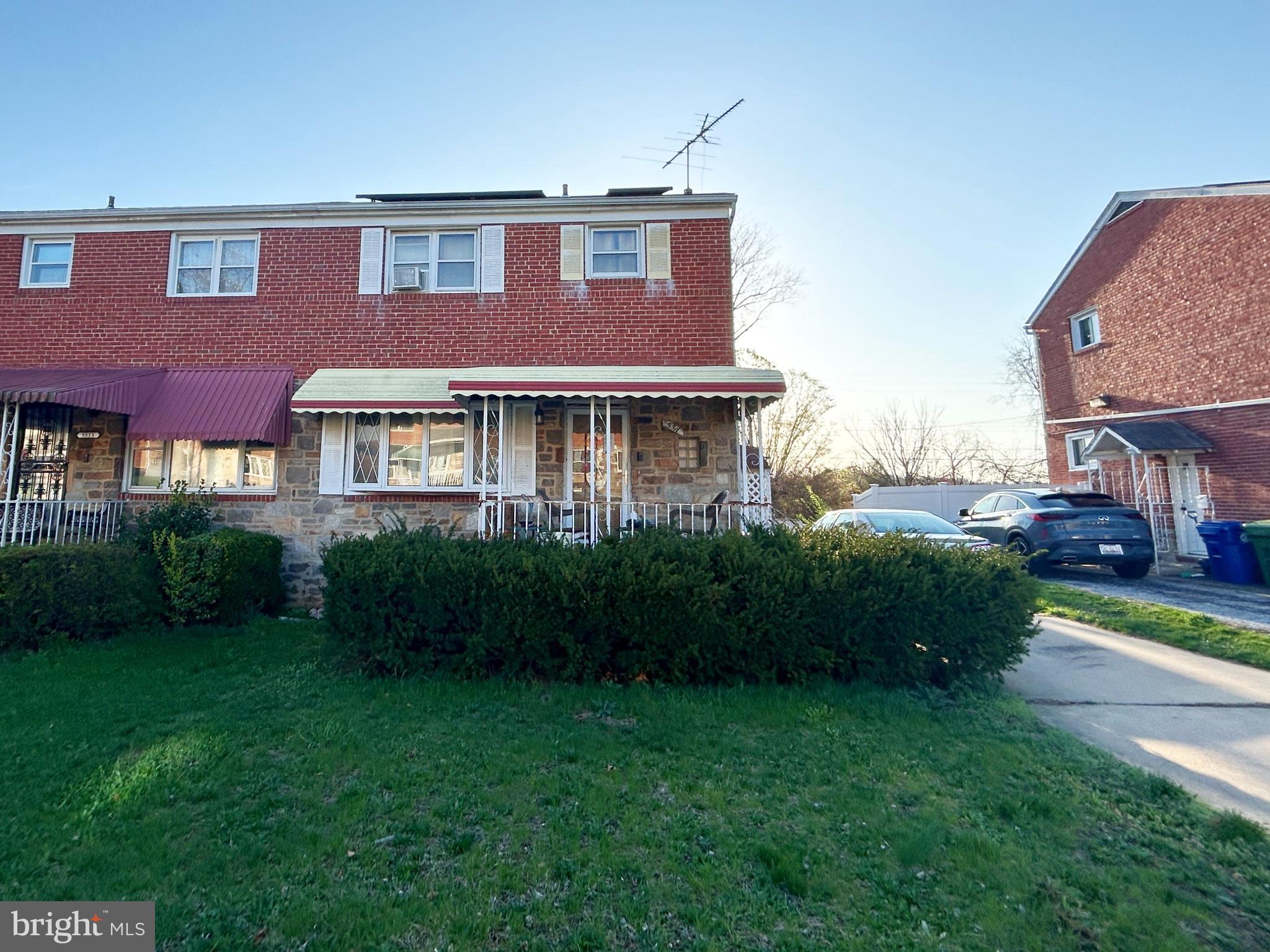 A wonderful opportunity to own this solid brick semi-detached home in the neighborhood of Frankford. Home features 3 bedrooms, 2 full bathrooms. and unfinished basement with plenty of space for storage. Enjoy the flexibility of the exterior space with large front yard, front porch and private fenced backyard, which is perfect for entertaining or quiet mornings. Home is close to daily conveniences and has varied options of shopping, market, dining and entertainment,