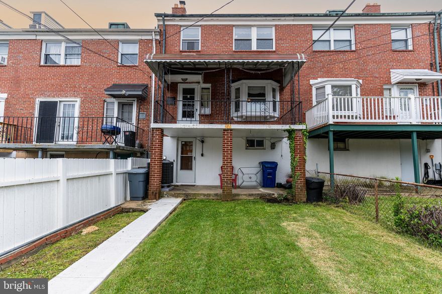 Welcome to your new home in the Morgan State vicinity! This 4 bed, 2 full bath home features plenty of space and an in-law suite with full kitchen in the lower level. New sidewalk and huge parking pad! Most importantly, an new HVAC . Updated kitchen with granite and stainless appliances. Freshly painted  rooms.  There is separate living and dining areas as well as a huge attic you could use for storage or as a  playroom.  Final icing on the cake? The roof is about 5 years old. This is a turn key home ready for your personal touches!