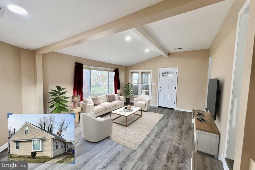 This darling single level living has modern updates at an affordable price in the walkable water-oriented city of Cambridge! The 1,584 sf home is ready for its next owner so check out the big rear yard of almost a quarter of an acre with a detached garage/workshop off the rear alleyway entrance. The home has a nice layout and good space that is perfect for someone seeking a detached home without a condo or HOA fee. Enjoy this large yard where one can cultivate a vegetable garden, sit outdoors under the stars or install a patio to enjoy outdoor gatherings. Park your boat, RV or vehicles using the rear access alley to the garage. 

There are 10 city parks within walking distance from the property to include the Cornish Park just 0.8 miles away. Cambridge is also known as a great place to enjoy water access for fishing, kayaking, sailing or just to sit and enjoy the views. Access three public boat launches at 1) Franklin St, 2) Trenton St and 3) Great Marsh Park. Enjoy fishing at Long Wharf Park & Marina where a fishing license is not required. Dorchester County is an affordable place to live and an easy commute to Ocean City, Salisbury, Easton, Annapolis and Baltimore.