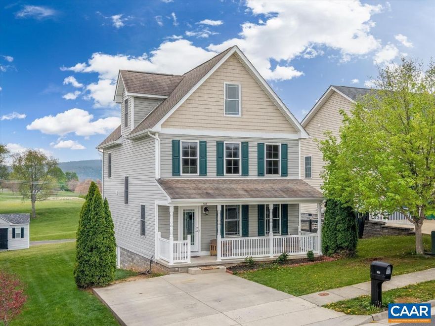 SPACIOUS 4BR/3.5BA HOME IN THE DESIRABLE EVERSHIRE COMMUNITY IN WAYNESBORO. This thoughtfully updated home offers 2,302 square feet of finished living space, including a fully finished walk-up attic that serves as an expansive fourth bedroom with a private en suite bath?perfect for guests, a private retreat, or a home office. The main level features an open-concept layout with a spacious living room, dining area, and a well-appointed kitchen with breakfast bar seating, ideal for both everyday living and entertaining. Upstairs, the primary suite includes a double vanity and tub/shower combo, while two additional bedrooms share a full bath. Enjoy your morning coffee on the covered front porch or unwind on the back deck, where you?ll be treated to peaceful mountain views. The level yard offers plenty of space for outdoor activities. Located just minutes from shopping, dining, schools, and commuter routes, this move-in ready gem offers comfort, space, and beautiful scenery in a quiet, friendly neighborhood. Schedule your private tour today!,Formica Counter,Wood Cabinets