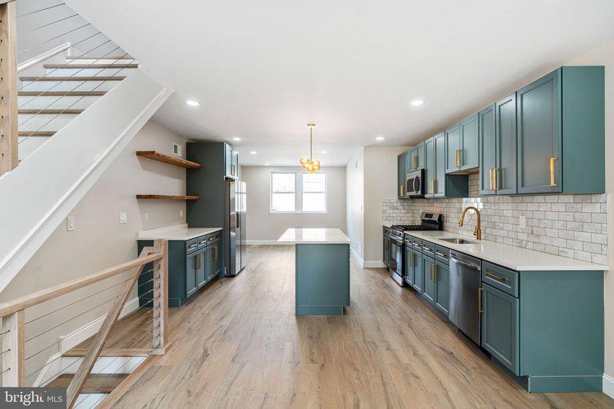 Welcome to 7705 Pickering Ave, a beautifully updated home in the desirable West Oak Lane section of Philadelphia. This spacious property offers 3 bedrooms with a potential 4th bedroom in the finished basement and 2 full bathrooms, providing plenty of room for comfortable living.

Step inside to an inviting straight-through layout that flows seamlessly from the living area into the dining room and modern kitchen. The kitchen is a true highlight, featuring stainless steel appliances, including a built-in microwave and dishwasher, abundant cabinet and counter space, and a center island perfect for meal prep and casual dining.

Upstairs, you’ll find generously sized bedrooms, while the finished basement offers additional living space with a wine cooler and the option to create a 4th bedroom or home office. The property also includes the convenience of private rear parking for 1 car, with direct access into the home.

Located in West Oak Lane, this home is close to local favorites like Awbury Arboretum, Cliveden Park, and Cheltenham Mall, as well as a variety of shops, cafes, and restaurants along Ogontz Avenue. With easy access to public transportation and major roadways, commuting throughout the city is a breeze.

Don’t miss your chance to call this move-in ready home your own!