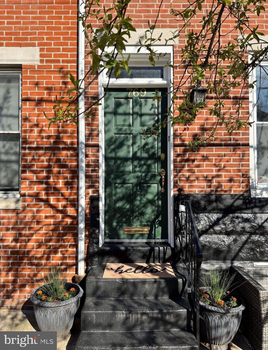 Nestled in the heart of the Fairmount neighborhood, you do not want to miss this spacious and bright 3 bed/2.5 bath home with a finished basement, charming rear yard and a brand-new Trex deck with stunning views of the Center City skyline. As you enter into the vestibule you are greeted into a warm, light-filled living room featuring high ceilings and a separate dining area. The spacious kitchen offers an abundance of counter space, a pantry closet, and sliding glass doors that open to a brick patio and dedicated garden area which is the perfect little oasis for outdoor dining, entertaining or simply relaxing. Upstairs, you’ll find two inviting bedrooms, a generously sized hall bath, and more closet space than you’ll know what to do with. The third-floor primary suite is an absolute dream with its expansive bedroom, full bath with a stall shower, walk-in closet, and door to a private deck with breathtaking skyline views. The finished basement offers incredible versatility as a playroom, office, or den...and yes, even more closet space! There’s also a separate laundry area and a convenient half bath. Located just off of beloved Aspen Street and steps from the Art Museum, this home offers so much to love with its unbeatable access to Center City, University City, the Parkway, the Barnes, Fairmount Avenue, the Zoo, shopping, restaurants, and hotspots like The Black Taxi, Musette, Figs and so much more! AND located in the Bache-Martin elementary school catchment! Don't miss your chance to fall in love with this beauty...hurry up and schedule your showing today!