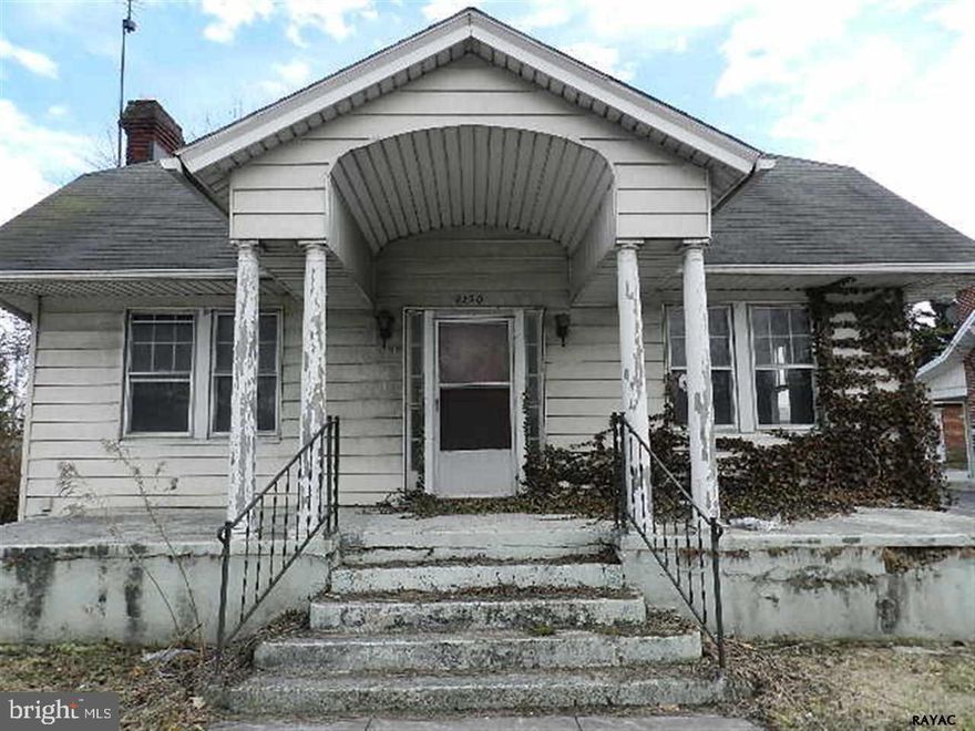 Level lot, 2 car garage, Ample off street parking. Covered front porch. Spacious rooms. Living room with brick fireplace. Hardwood floors. Den. Enclosed Porch. First floor bedroom and full bathroom. 2nd kitchen on second floor. On the 1st floor there is a full bath, 1/2 Bath, & Rm w/Sink. Minutes to RT30 & all conveniences. High traffic count, Many possible uses.