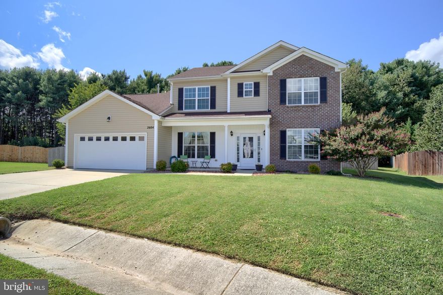 Lovely 4 bed 2.5 bath home set in the Pointe of Jamestown. Eateries and microbreweries are near. Jamestown Island, the Ferry, & Colonial Parkway are close also. Home is set on a cul-de-sac & backs to a protected private tree line, historic farm & the Virginia Capital Trail. The home has new luxury vinyl flooring in on the 1st level. Entertain in the large family/dining rm; Work in home office, then relax in living rm w/plush carpet & gas f/p, beautiful kitchen w/updated Energy Efficient stainless steel appliances & granite countertops. Freshly renovated laundry rm w/ stackable washer & dryer. This leads to 2 car garage has a handy dog wash. Upstairs is a massive primary with 2 walk-in closets & newly renovated primary bath w/tiled walk-in shower, bench seat, seamless glass door & dual vanity. 3 other generously sized beds and 2nd bath w/dual vanity. Backyard has a nice deck leading to the fire pit & large graveled play-scape.