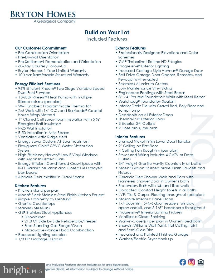 MEADOWS AT BAYARD - Residential