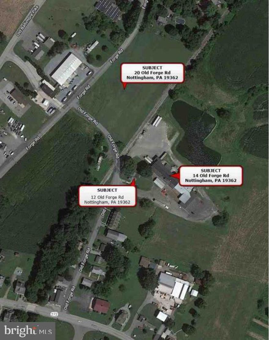 Prime Industrial Portfolio with Expansion Potential – Southern Chester County, PA. Unlock a rare investment or owner-user opportunity with this 7.55-acre, multi-parcel property in the heart of southern Chester County’s growth corridor. Just ½ mile from Route 1, 2 miles from the PA/MD line, and 25 miles from I-95, this location offers unmatched access for distribution, light manufacturing, or mixed-use commercial operations. The centerpiece is a 25,868 SF multi-tenant industrial facility on 4.1 acres.  A contiguous 2.9-acre vacant parcel offers prime ground for future development, equipment storage, or yard expansion. An additional income-producing single-family home on 0.55 acres could serve as additional office space or be redeveloped to fit operational needs. Zoned VCTR – Village Center, this property combines immediate cash flow from existing tenants, strategic location, and long-term growth potential.