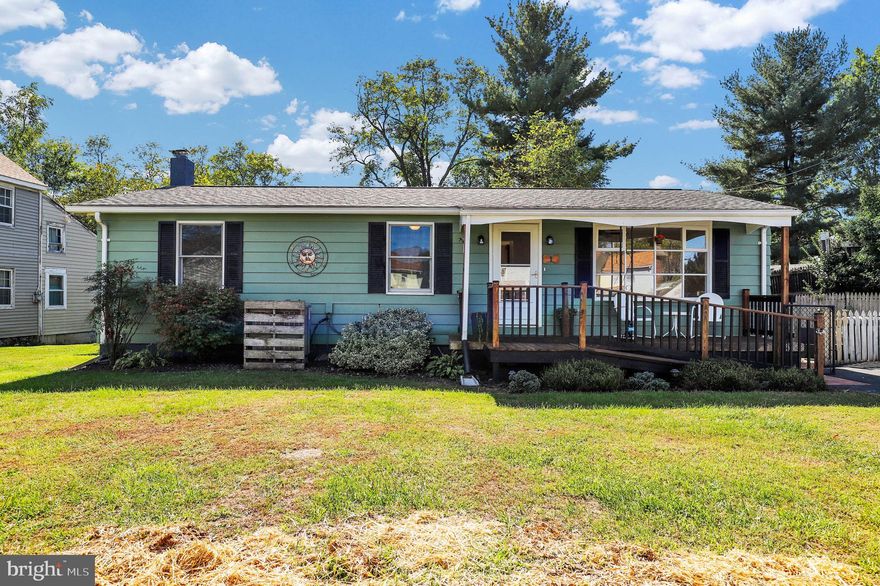 This is your opportunity to own a single family home in Walkersville, at a townhome price!  Discover this hidden gem with 3-bedrooms and 2 full bathrooms nestled on almost a half acre in a quiet neighborhood. This tastefully renovated home features updates in the eat-in kitchen with SS appliances, upgraded cabinets, granite counters and a farmhouse sink. Both bathrooms have been modernized and the home features a newer roof, windows and doors. Central AC has been installed on the main level and mini-split system in the basement. This home has a deck that leads to a peaceful backyard that is completely fenced.  The property has the option of single level living on the main floor and in-law suite in the basement with a separate entrance. Home can also be easily converted to access the basement from inside the kitchen area.  Conveniently located within walking distance to the library, community park, McDonalds, Safeway and restaurants. Just a quick drive to the Rt 26 corridor will lead you into Frederick where many more amenities await. Do not miss your chance to own this unique, well priced property with NO HOA —schedule your tour today!