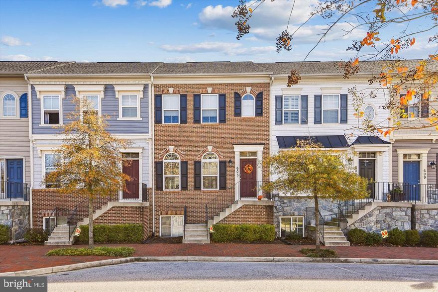 Gorgeous 3BR 2FB 2HB Brick Front townhome in Village Greens. Kitchen features granite counters, stainless steel appliances and large center island. Primary bedroom has vaulted ceilings, soaking tub, double vanities and walk in closet. Fully finished Lower Level for rec room, office or 4th bedroom with bath. 2 car garage with additional driveway parking space. Trex Deck that is perfect for relaxing or entertaining. Walk to shops and daycare with an easy commute to Route 50. Schedule a showing today!