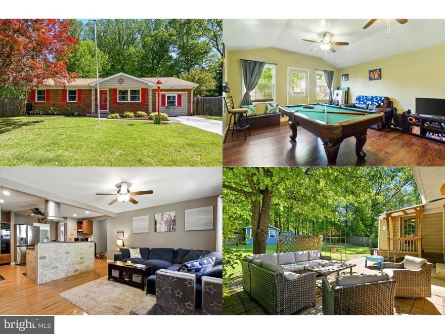 **Charming Renovated Rambler with Expansive Outdoor Living**

Welcome to this beautifully updated 3-bedroom, 2-bathroom rambler that combines modern living with exceptional outdoor space! Located just minutes from Potomac Mills and major highways, convenience meets comfort in this move-in-ready gem.

Step inside to an open-concept layout featuring gorgeous hardwood floors throughout and a bright, airy feel. The spacious kitchen flows seamlessly into a flexible bonus area—perfect as a dining room, home office, or creative space. The primary bedroom offers a generous walk-in closet and plenty of natural light.

Out back, enjoy your own private oasis with a *huge, fully enclosed backyard*—ideal for entertaining, relaxing, or letting pets roam. The “we shed” is a standout feature, fully equipped with electricity and A/C—ready for hobbies, work-from-home life, gym space, or a personal retreat. An additional storage shed provides extra space, while a second fully fenced backyard section behind the shed makes a perfect dog run.

This home is a rare blend of stylish interior updates and expansive outdoor living—all in a super convenient Woodbridge location.