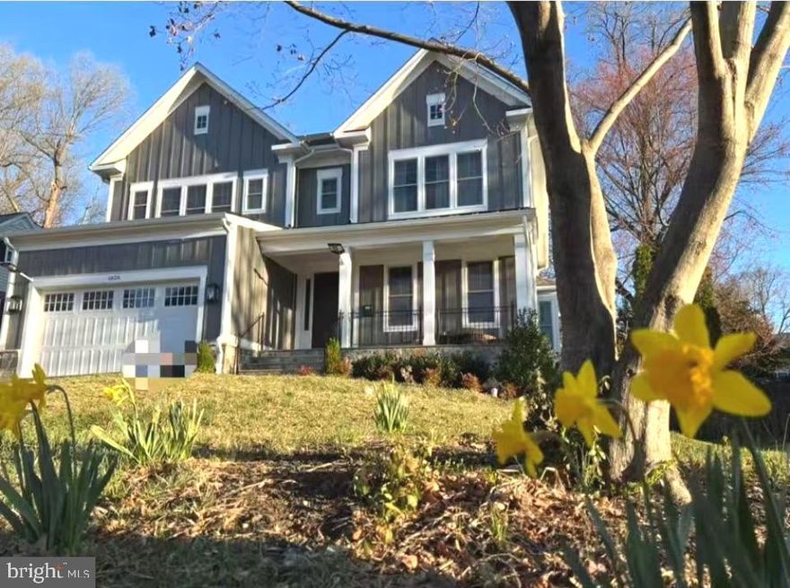 Please ring the bell. The owners working from home. Please wear the shoe covers. 
Exceptional residence! Built in 2023. This home features 9' ceilings throughout the first, second, and basement levels. The covered front porch warmly welcomes guests as you enter into an elegant foyer. The light-filled main-level greeting hall draws you further into the heart of the home, ideal for both entertaining and everyday family living. To the side of the foyer, you'll find a guest suite/office. The chef-inspired kitchen, complete with a spacious walk-in closet and butler's pantry, offers both function and style. The formal dining room is perfect for special occasions, while the mudroom, featuring built-in cubbies, a bench, and hooks, adds an extra touch of practicality. The large family room is flooded with natural light and boasts a stunning white-ice ledgestone gas fireplace, creating a cozy and inviting atmosphere.Step outside through the sliding doors to the Trex deck, complete with a screened porch, offering a seamless transition between indoor and outdoor living. The master suite is a true retreat, featuring a tray ceiling and an abundance of windows. The master bath includes a soaking tub, a separate glass-enclosed shower, and dual vanities for added luxury. Upstairs, you'll find three spacious secondary bedrooms, each with its own private en-suite bathroom and walk-in closet. The front-load garage leads directly into the mudroom, making it both practical and convenient. On the lower level, you'll discover a spacious recreation area, perfect for relaxing or entertaining, as well as a sixth bedroom suite for additional privacy and comfort.The home is equipped with electric car charger in the garage. Near several commuter routes and minutes from Tysons! Easy access to 495,267, 66.