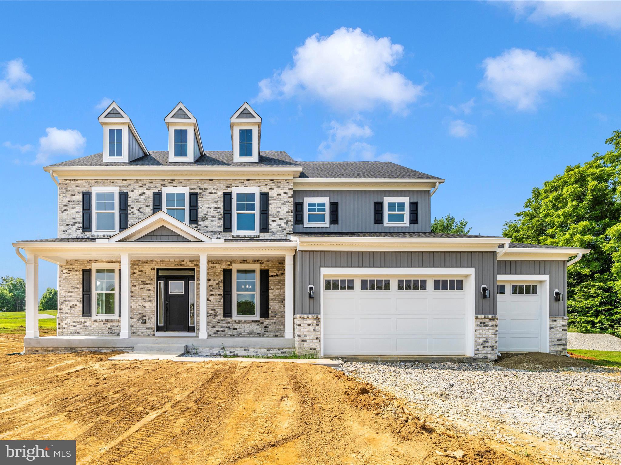 Brand New construction in prestigious Pembroke Estates. It's Kellgard's beautiful Naomi model situated on a lovely 1.06 acre level lot. Luxury vinyl plank flooring throughout main level, study, dining room with tray ceiling, quartz countertops and tiled backsplash, upgraded stainless appliances including a double wall oven, stainless vent hood, island with pendant lighting, morning room with so much natural light and double doors to yard, an inviting family room ties the main level together with a beautiful propane fireplace. Upstairs you will find a large primary suite with walk in closet and ensuite bath to include a large soaker tub. 4 spacious additional bedrooms, one with its own en-suite full bath. Finishing out the 2nd level is a conveniently located laundry room. Full, unfinished, walk-up basement has 3 piece rough in for future full bath. Don't wait to tour this gorgeous home in a prime location.