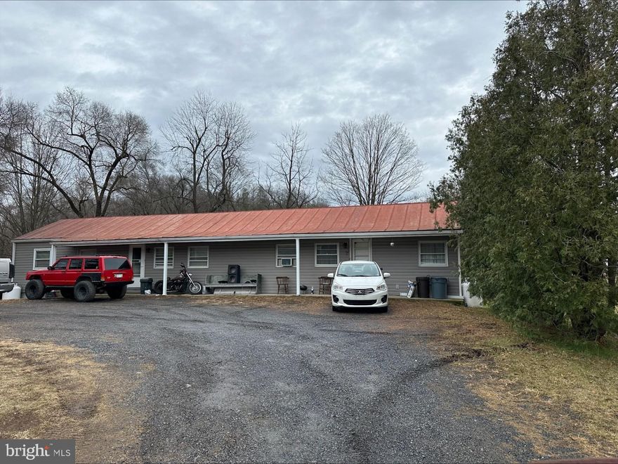 Right in the heart of Brandywine, 2 apartments-one with 2 bedroom, 1 full bath and the other with 2 bedrooms, 2 full baths.  Live in one and rent the other.  Property is being sold "as-is".