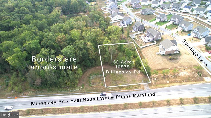 Great location Half acre residential lot with Public Water and Sewer connection available per county.  Estimated map sent to landowner by the county in documents and pictures. Buyer would need to get estimate from contractor on cost. Zoning for this property is RL some of the permitted uses for this lot are Single-family detached, ----Elderly care homes.
(1–8 people), -----Class A manufactured home, ----Churches, synagogues, and temples (including associated cemeteries, associated residential structures for religious personnel and associated buildings with religious classes not including elementary or secondary school buildings), Fire stations. There are many other uses for this property chart in documents.