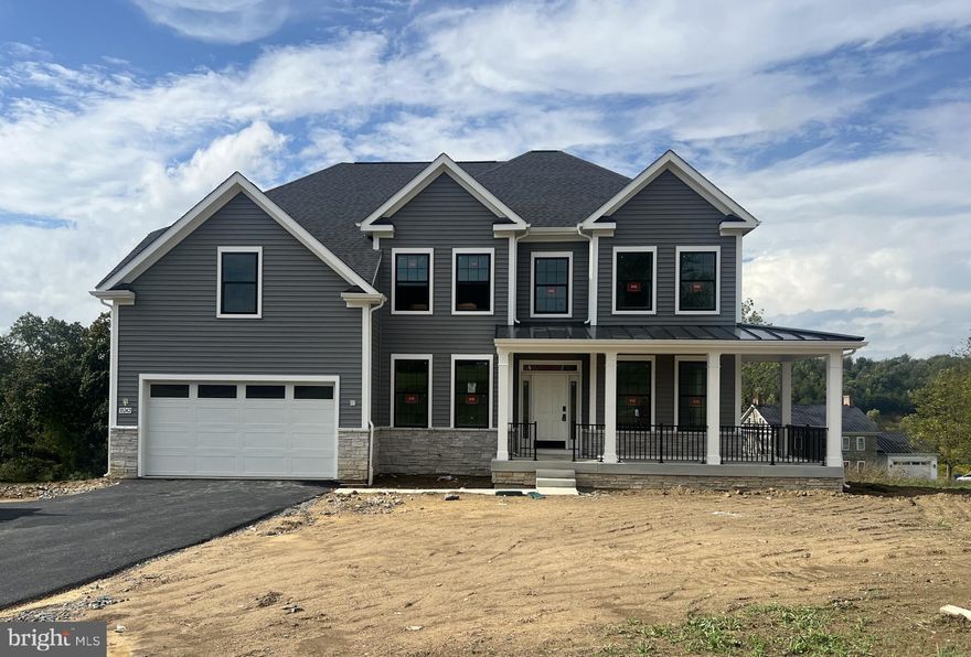 UNDER CONSTRUCTION – Finishing Touches Underway! Estimated Completion: End of November 2025.
The Berkeley by PDR Homes at Daysville View Estates offers a rare opportunity to own a brand-new home on a beautiful 4-acre lot in Walkersville. This thoughtfully designed home blends timeless architecture with modern comfort and includes a wrap-around covered porch, two-car front-load garage, four bedrooms, and three-and-a-half baths. Inside, enjoy a dramatic two-story family room, an open kitchen and dining area with upgraded finishes, and exceptional craftsmanship throughout. Set against pastoral views in the sought-after Walkersville School District, this home delivers the best of country living with elegant, modern design.