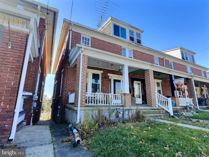 Welcome to this charming semi-detached home in Red Lion.  Featuring 3 bedrooms, 2 bathrooms, a partially finished basement, attic, and plenty of off-street parking! Conveniently located close to downtown Red Lion.
Bring your finishing touches and updates and make this house your home, or your next investment property