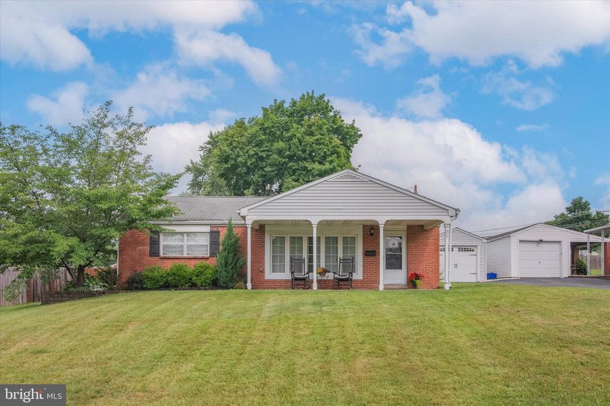 WELCOME TO THIS ADORABLE PLYMOUTH MEETING RANCH THAT'S READY FOR IT'S NEW OWNERS! OVER THE PAST SEVERAL YEARS, THIS HOME HAS UNDERGONE A TOTAL TRANSFORMATION.  THE ORIGINAL KITCHEN WAS GUTTED; THE NEW KITCHEN IS STUNNING WITH WHITE CABINETS, GRANITE COUNTERTOPS, SUBWAY TILE BACK SPLASH AND A FARMHOUSE SINK.  THERE IS AN ABUNDANCE OF COUNTERTOP AND STORAGE SPACE ALONG WITH A 2 YEAR OLD REFRIGERATOR, NEW DISHWASHER AND MICROWAVE AS WELL AS  RESTORATION HARDWARE LIGHTING FIXTURES.  THE BATHROOM, WHICH HAS  ALSO BEEN VERY ATTRACTIVELY RENOVATED, FEATURES KOHLER FIXTURES, TUB WITH TILE SURROUND AND RESTORATION HARDWARE LIGHTING FIXTURES. LUXURY VINYL TILE CAN BE FOUND IN THE LIVING ROOM, KITCHEN AND BATHROOM. NEW WINDOWS HAVE BEEN INSTALLED THROUGH THE HOUSE WITH THE EXCEPTION OF THE FRONT BEDROOM WINDOW.  IN ADDITION TO THE 2 BEDROOMS, THE HOME ALSO HAS A BONUS ROOM WHICH CAN ACCOMODATE A NUMBER OF USES...OFFICE, PLAYROOM, CRAFT ROOM. THE REAR PATIO AND SPACIOUS BACK YARD PROVIDE THE PERFECT SPACES FOR RELAXING AND ENTERTAINING.  THE DETACHED ONE CAR GARAGE HAS A HANDY ADDITION WHICH CAN SERVE AS A WORKSHOP,  POTTING SHED, OR A WORK OUT AREA.  THE GARAGE ROOF, GUTTERS, SIDING AND BACK DOOR WERE REPLACED IN 2018. THE PROPERTY IS CONVENIENTLY LOCATED TO MAJOR ROADS, SHOPPING AND RESTAURANTS.