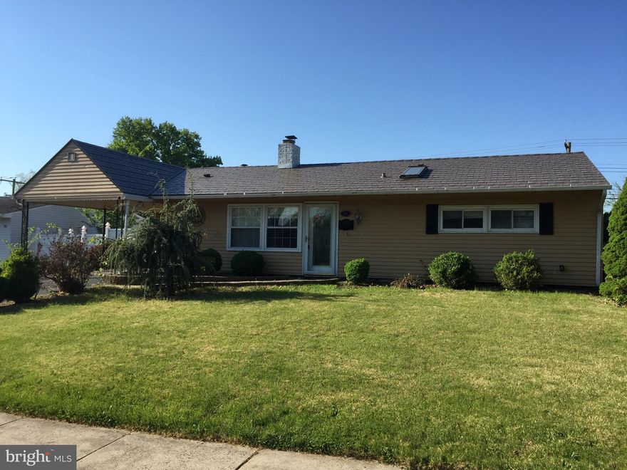 This is a HUD property, case# 446-341507 Nice ranch style home waiting for your updates.  Features 2 bedrooms and 1full bath. Kitchen with built in microwave and dishwasher, convenient breakfast bar and front dining area.  Living room with fireplace. Den, which could be used as an additional bedroom as there is an accompanying large hallway closet, and good sized enclosed porch leading to a spacious fenced backyard with patio, perfect for entertaining. Minutes from major roadways and shopping.  An essential find you'll want to see! Schedule your showing today!
HUD home sold "AS IS" Buyer is responsible for ALL transfer tax. Managed by Raine and Company. All offers that require financing must include a Lender's written pre-approval letter or proof of funds, which must include the case # & the address. All lenders must be willing to lend on an "AS IS" condition. The utilities are off so PLEASE use CAUTION. The buyer's agent must be present for all showings & inspections. All property information including "property condition report" is available on the web. Municipalities requiring City Certs/ Use & Occupancy are at the Buyer's expense.Buyers agents must obtain all required certs. Visit the  HUD website (in agent remarks) for deadlines and bidding or to view more properties. Buyer pays all transfer tax, U&O & conveyancing fees. Disclosure & property condition report attached in MLS This property is IE (Insured escrow) First 30 days Owner Occupants ONLY