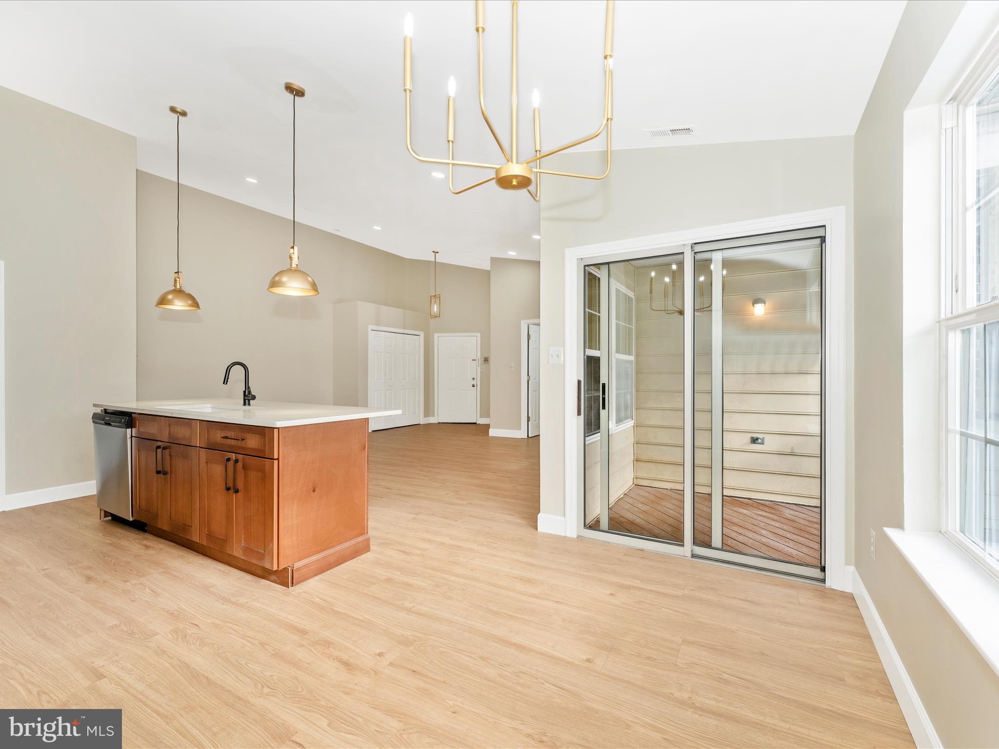 Welcome to this stunning, fully renovated 2-bedroom, 2-bathroom condo in the heart of Frederick! Every inch of this home has been thoughtfully updated, creating a modern and inviting space that’s move-in ready. Step inside to discover a brand-new kitchen featuring sleek appliances, stylish cabinetry, and premium finishes that will delight. Both bathrooms have been completely redone, offering spa-like comfort with contemporary fixtures and finishes. Everything is freshly painted throughout and illuminated by all-new lighting fixtures. This home boasts a bright and welcoming atmosphere. With brand-new flooring and meticulous attention to detail, this home offers the perfect blend of style and convenience. Don't miss this opportunity to own a truly turnkey property in a fantastic location! Comes with one assigned parking space (3A) and plenty of guest unassigned parking spaces! **Home has a NEW Furnace. Replaced 2025 **