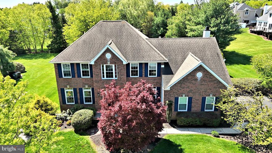 ***Open Houses All Weekend Starting Friday 4:00pm for Your Ease of Viewing***Welcome home to this spectacular home and property in one of Richboro's most sought after communities, Northampton Crossing. Impeccably maintained and continuously improved and updated with loving care and the highest standards by the original owners, this beautifully appointed home awaits it's next lucky owner. The house and grounds are in mint, move-in, turnkey condition, and comes with a home warranty for extra added buyer confidence. Featuring 4 bedrooms, 3 full baths and 1 half bath, fully finished lower level totaling over 4,300 square feet of finished space for your best lifestyle enjoyment and spacious living.  The moment you arrive and traverse the front walkway, you'll notice and appreciate that the beautiful classic brick front elevation is pleasing to the eye. Step inside to gorgeous hardwood floors, soaring two story foyer adorned with gleaming white classic double turned staircase with hardwood treads and risers. To the right is a spacious and quiet home office/library. To the left is your formal living room w/ impressive crown and chair rail moldings, flowing into the adjoining dining room with beautiful picture frame moldings. This ideal layout offers seating for 30 in a straight line for holiday and entertainment gatherings of all sorts. The updated gourmet kitchen features Ice White Café stainless appliances, center island, pantry, extended breakfast room and French door passage to a spectacular 17' x 16' screened in porch for three season enjoyment, featuring gorgeous Pennsylvania Bluestone tile and vaulted ceiling. A two-story family room with elegant wood burning fireplace, gorgeous built-in cabinetry, a well-appointed laundry room and powder room complete the main floor. The upper level boasts a giant Primary Suite/ Sitting Room, volume ceilings, his and hers walk-in closets. The luxurious Primary Bath features a gorgeous oversized fully tiled shower, large soaking tub and beautiful cabinetry. Three bright and airy bedrooms with hardwood floors, generously sized closets and hall bath with double sink complete the upper level. The lower-level features great finished entertainment/play space, a full bath, and ample storage. Outdoors, the grounds are immaculate and feature wonderful specimen trees, large multi-tiered rear paver patio and level yard that create an outdoor oasis. The list of upgrades and improvements is too extensive to list here, with many important items taken care of for you, including newer HVAC, new OKNA brand windows and transoms, new bath fixtures and more. Additional outstanding features include two car garage, oversized driveway, one year buyers home warranty, and more. Ideally located just a short walk or bike ride to Tyler State Park, CR South High School, minutes to Richboro and Newtown Boro, in the heart of the Council Rock School District. One visit to this home and you will never want to leave. Here is your chance to make it yours today!***Open Houses All Weekend for Your Ease of Showing. Friday 4-7pm; Saturday 11-3pm; Sunday 11-2pm***