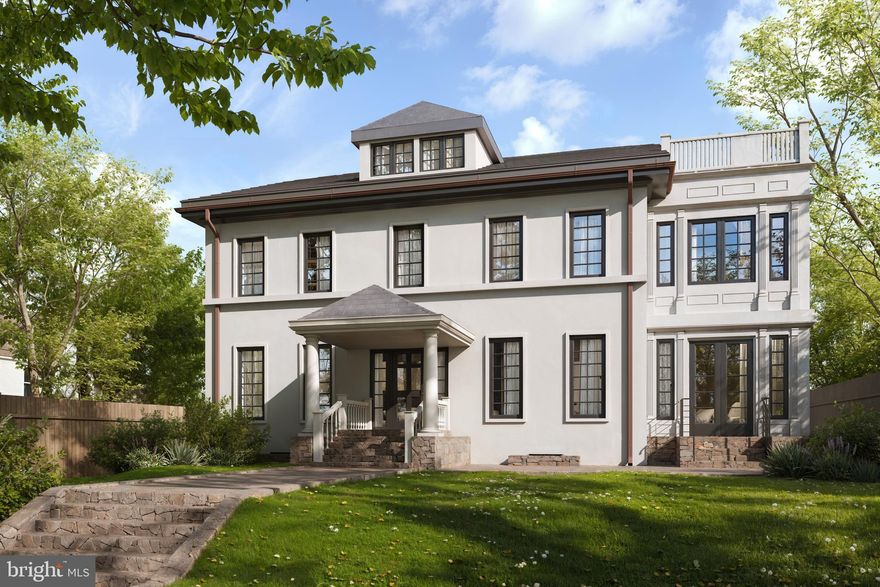 COMING SOON! Exquisite new offering from esteemed DILAN HOMES! Expansive, all new/turnkey renovated home with high-end designer custom finishes throughout bordering Cleveland & Woodley Park. Airy main level features elegant foyer, formal living and dining rooms, office, and kitchen open to breakfast/family room with level walkout to lovely large flat back yard and patio. Second floor features four bedrooms, each with en suite bath, including large primary suite with en suite bath and adjoining extra spacious dressing room, in addition to hall closet space and laundry. Lofty third floor features flex play/office space and bedroom with en suite bath. Lower level features mud room, laundry, storage, large rec/family space with powder room, and bedroom with en suite bath. Easy parking in 2-car garage! Dream location on quiet street just steps to shopping, restaurants, transit, and schools!