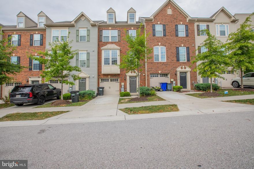 Gorgeous 4 Bedroom, 3 Full Bathroom & 2 Half Bathroom Townhome in the Howard Square Community Elkridge! The entry level features an open space for entertainment and a convenient bedroom with a half bath. The main level offers hardwood flooring, a second-half bathroom, a large living/dining area, and a modern kitchen with stainless steel appliances, 42" cabinets, ample countertops, as well as a breakfast bar/center island. The upper level features a spacious primary bedroom with an en-suite bathroom and ample closet space. Two more bedrooms share a full bathroom in the hallway. The top floor/loft is a bonus and is perfect for a gaming room, study, or storage and is complete with a full bathroom. There is an attached garage, driveway, and on-street parking! Lower level access to backyard and balcony access on the main level and 4th floor so you can enjoy the outdoors. Home is conveniently located to  Timbers at Troy Golf Course, Rockburn Branch Park, Historic Savage Mill, Patapsco Valley State Park, The Mall in Columbia: and several major commuter routes.  Sorry, no pets. Application Qualifications: Minimum income of 3 times the monthly rent, no evictions or recent filings, current accounts in good standing, and a clean criminal background check.