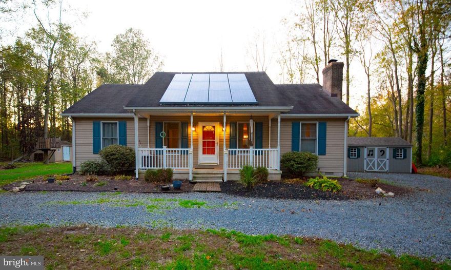 Move In Ready Rancher in Private Wooded Community Chesapeake Landing! 3 Bed 2 Full Bath! Large fireplace with wood stove for the chilly winter months! Spacious tree lined back yard! Updated bathroom! Kitchen includes plenty of pantry space! Entire house freshly painted! Priced to sell! Motivated Sellers!