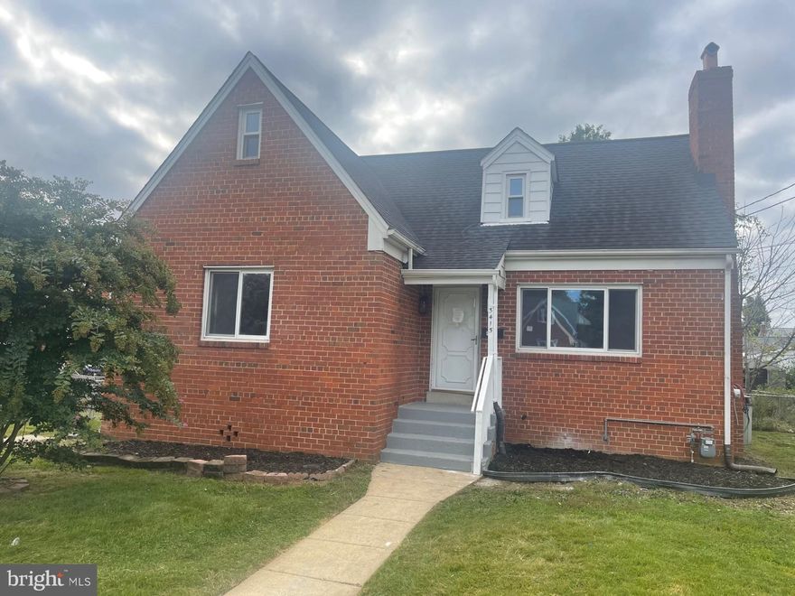 All financing options (FHA, Conventional and VA ) are available Beautifully renovated 3 level Cape Cod S/F house located on a huge flat close to major interstates and shopping centers. This home offers three fully finished levels with totally renovated full baths on each level. Fully finished Walkout basement that can easily be used as In Law Suite. Full renovated Kitchen, all new S/S Appliances and Hardwood flooring and lot of recess lighting on the main level. Nice covered Patio area off of the kitchen for summer BBQ and events. Plenty of Parking and much more......