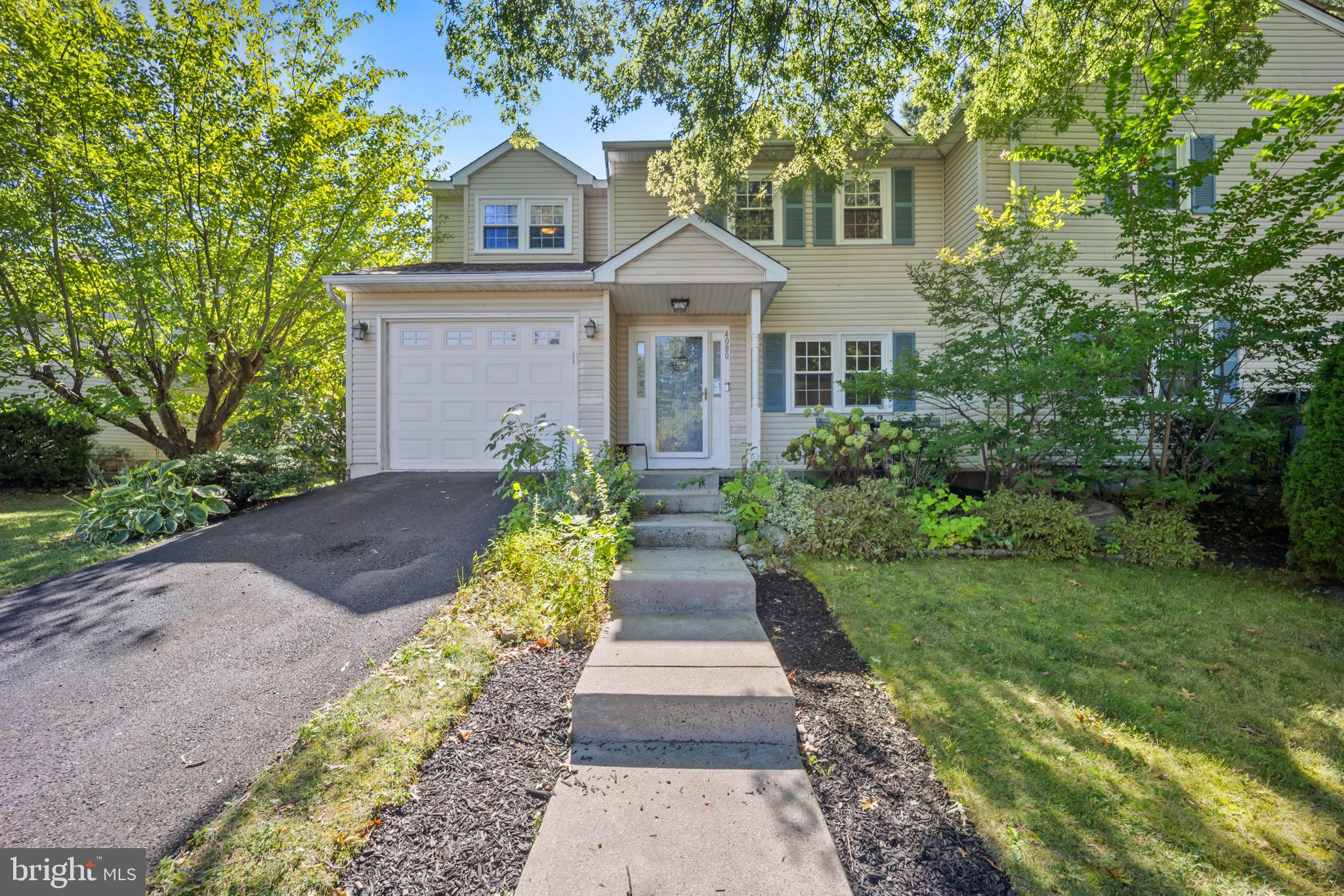 Come check out this Beautiful twin home in Fieldstone Place, one Buckingham's desirable neighborhoods. This 3 bedroom 2.5 bath home features over 2000 sqft of living space, attached garage, full basement with office and one of the neighborhood's largest privately fenced in back yard oasis. Great location just outside Doylestown and minutes to Peddler's Village, New Hope & New Jersey. All within Award Winning Central Bucks School District! Don't miss this opportunity...Make your appointment today!