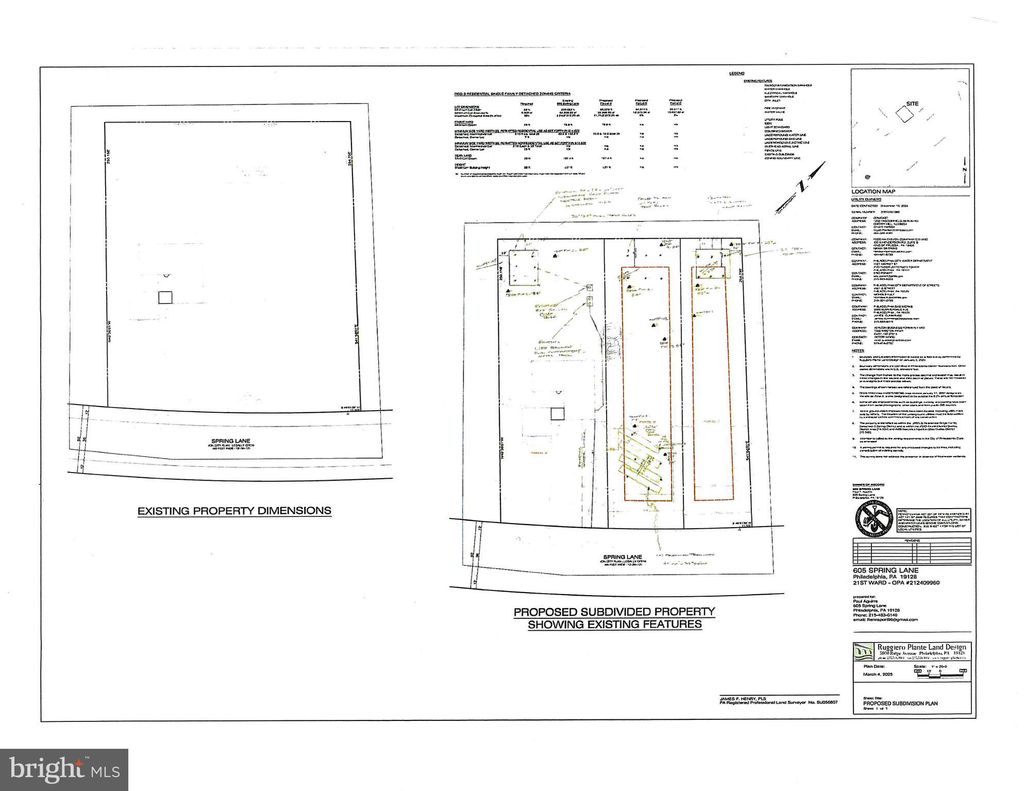 Photo of Lot1 Spring Lane, PHILADELPHIA, PA 19128 (MLS # PAPH2529134)