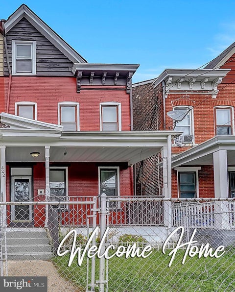 Townhouse For Sale - 422 Rutherford Avenue<br/> TRENTON, NJ 08618