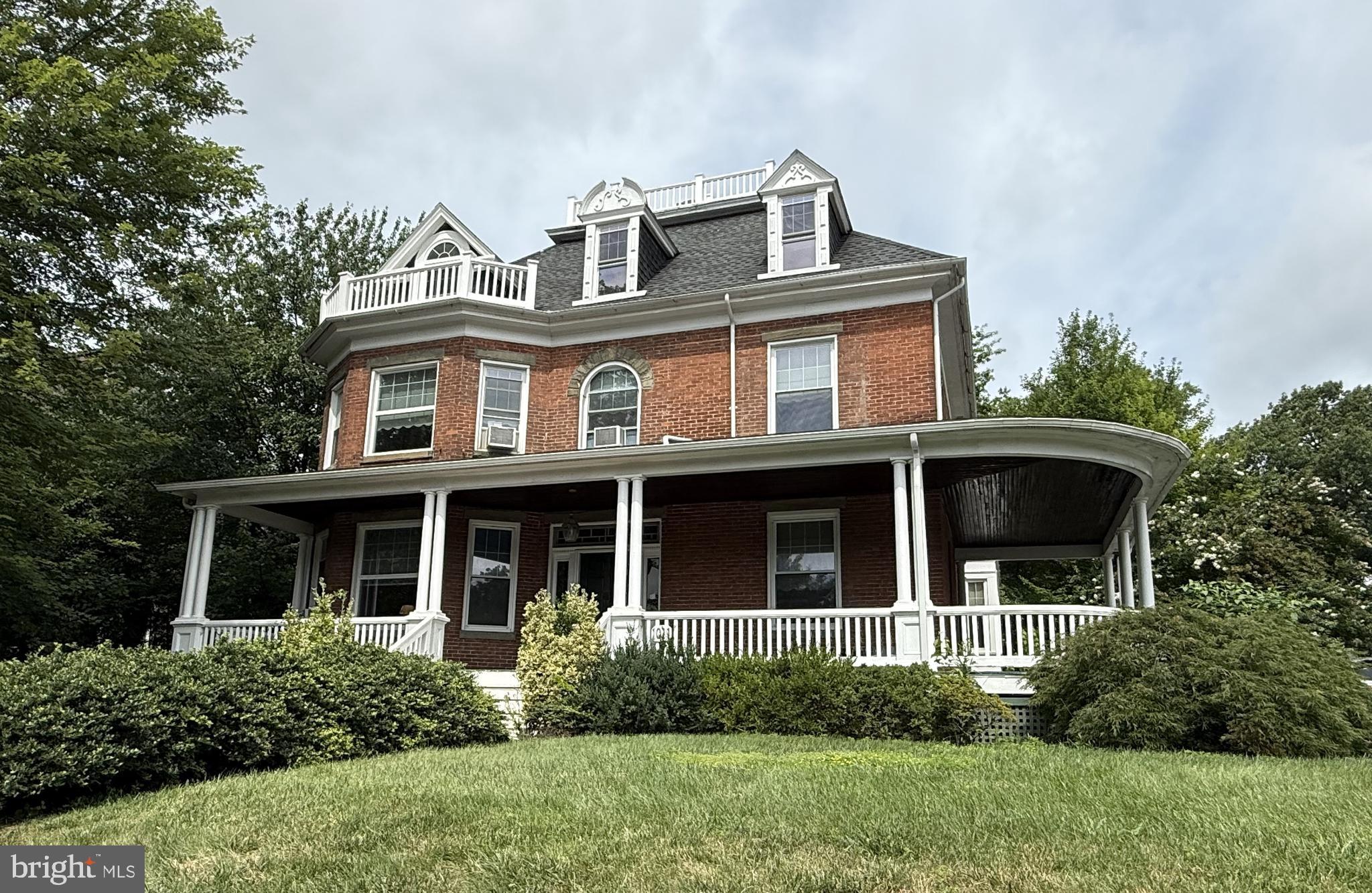 Welcome to 1011 Oak Hill Avenue. This brick home was built in 1904 and combines the charm of old Victorian home with modern upgrades in the kitchen and bathrooms. Enjoy sitting outside on the large front porch or inside in front of the gas fireplace. The spacious home features 4 bedrooms and 3 full bathrooms. The driveway extends all the way back to a garage with enough space for several cars. The picturesque backyard contains several trees which provide amble shade to enjoy being outside on a warm day. The home is located in the highly desirable North end of Hagerstown and close to shopping, parks, and schools. Take a step back in time. Do not wait. Schedule your showing today.
This is an estate property and being sold “STRICTLY AS IS”. Seller makes no representations.