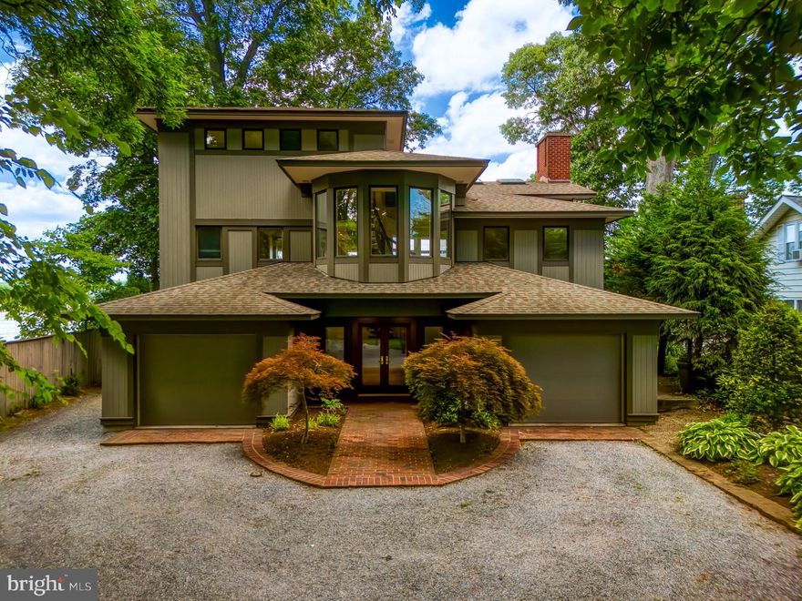 **THE OFFER DEADLINE HAS BEEN SET FOR MONDAY JUNE 24TH, 5 PM.**
Welcome to your new waterfront home! This beautifully maintained Contemporary Custom Home,
built in 1987, designed by Architect Chip Bohl awaits you in the desirable Edgewater Beach community's "Shady Section," perched above the South River in Edgewater, Maryland, between the
Riva & South River bridges. Enjoy direct water access and your
private dock featuring deep water slips, electricity, and water connections.
Discover the unique architecture of this 3-level, 2,548 square-foot residence
showcasing exquisite unobstructed views of the South River.
On the entry-level, you'll find a spacious foyer, two large bedrooms with an adjoining
bathroom, two single-car garages, and direct access to the side yard.
Ascend the beautiful spiral staircase to the second level, where breathtaking views
await. This level offers ample space for relaxation and gatherings, featuring a Great
Room with a wood-clad vaulted ceiling with skylights, and propane-fueled fireplace.
This level has direct access to the rear deck and yard, dedicated office, dining room,
and table space kitchen. Additionally, there's a laundry/butler's pantry and a powder
room,
The primary suite occupies the third level, boasting a private balcony, a large ensuite
bathroom with a Jacuzzi tub, separate shower, and water closet, as well as built-in
dressers, storage, and cedar closets.
This home is equipped with an Electric Power Backup Generator for unforeseen
power outages, ensuring your comfort and peace of mind.
Other notable features include a Water Filtration system for quality water throughout
the home.
Residents have the option to join the voluntary community association, which offers
various benefits such as reserving the beach shelter for parties, leasing a boat slip,
accessing the boat ramp, and contributing to the upkeep of community assets.
Additionally, members may participate in volunteer opportunities, such as beach clean
up and other communal tasks.
Don't miss this opportunity to make this stunning waterfront property your new home!

Do you have a small Airplane?  This home is close to the private Lee Airport - ANP.  Lee Airport is a public-use airport.

Professional photos will be uploaded no later than June 13th.