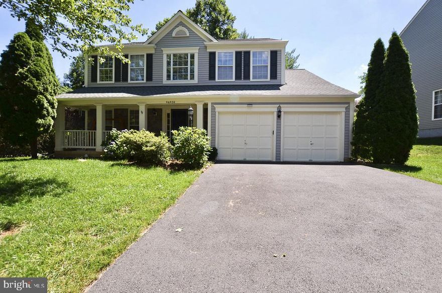 Best priced SFH in Cascades! Corner lot across from PFHS and RBMS.  Commuters dream location with RT 7, RT 28, Dulles, Tollway and Reston metro minutes away. Commuters bus service within walking distance of house.  The home has many of the expensive upgrades already completed; new kitchen appliances June 2020, Sump pump 2019, Gutters 2018, HVAC 2017, Roof/Siding /Hot water heater 2016, and driveway 2014. It's the perfect house to add your own personal touches. The house includes a welcoming covered front porch that opens up to a two story foyer.  Plenty natural light throughout the house and a large living room would make a wonderful office or play area. The dining room  is off the kitchen area and has an open floor plan with eat in kitchen and family room. The upper level has 4 bedrooms and 2 full baths. The owner's suite has sitting area that could be an office nook or perfect for a nursery. The unfinished basement is ready for your ideas  and include laundry area and rough in plumbing. Low maintenance yard with plenty of mature trees and landscape. Sellers work from home so flexible is requested.