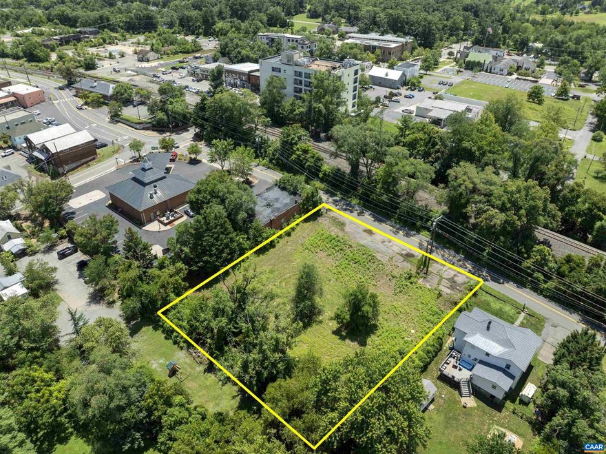 Conveniently located in the Downtown Commercial District of Crozet. This parcel is cleared and ready for your development. A quick and easy two minute walk to the Mud House, Fardowners & the Library. Property data and site study are available upon request.