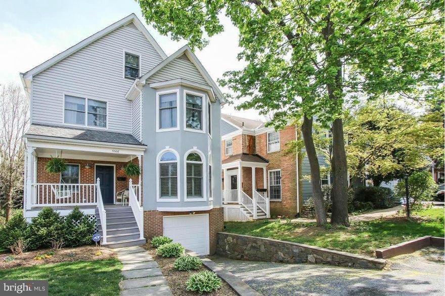 4 Levels of Fabulous 5 BR 3.5 Bath home on the end of a quiet cul-de-sac. Features include front porch, 9 ft ceilings, hardwood  throughout, sun filled Gourmet Kitchen w/ Granite, island, tile back splash. Family w/ FP & doors to custom 2 level deck. Upstairs  4 BR 2 BA & stairs to 4th fl Attic Bonus Rm. Basement with 5th BR Rec area, storage. Minutes to NIH, 495, Suburban, Trolley Trail & Metro!.