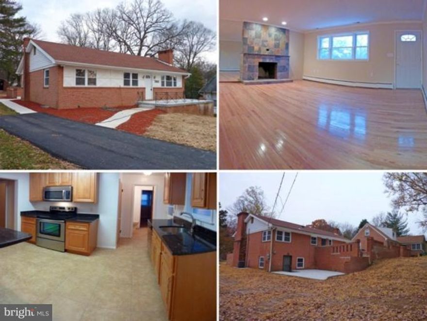 Approved short sale. Ranch style home in Villa Nova neighborhood. Home was renovated, still shows well.  Finished basement with 2 extra bedrooms and a bath.  Home features 2 fireplaces, hardwood floors and more.  Beautiful kitchen with granite & ss.  Conventional or 203K only please. Subject to 3rd party approval.  Buyer to use sellers title company.