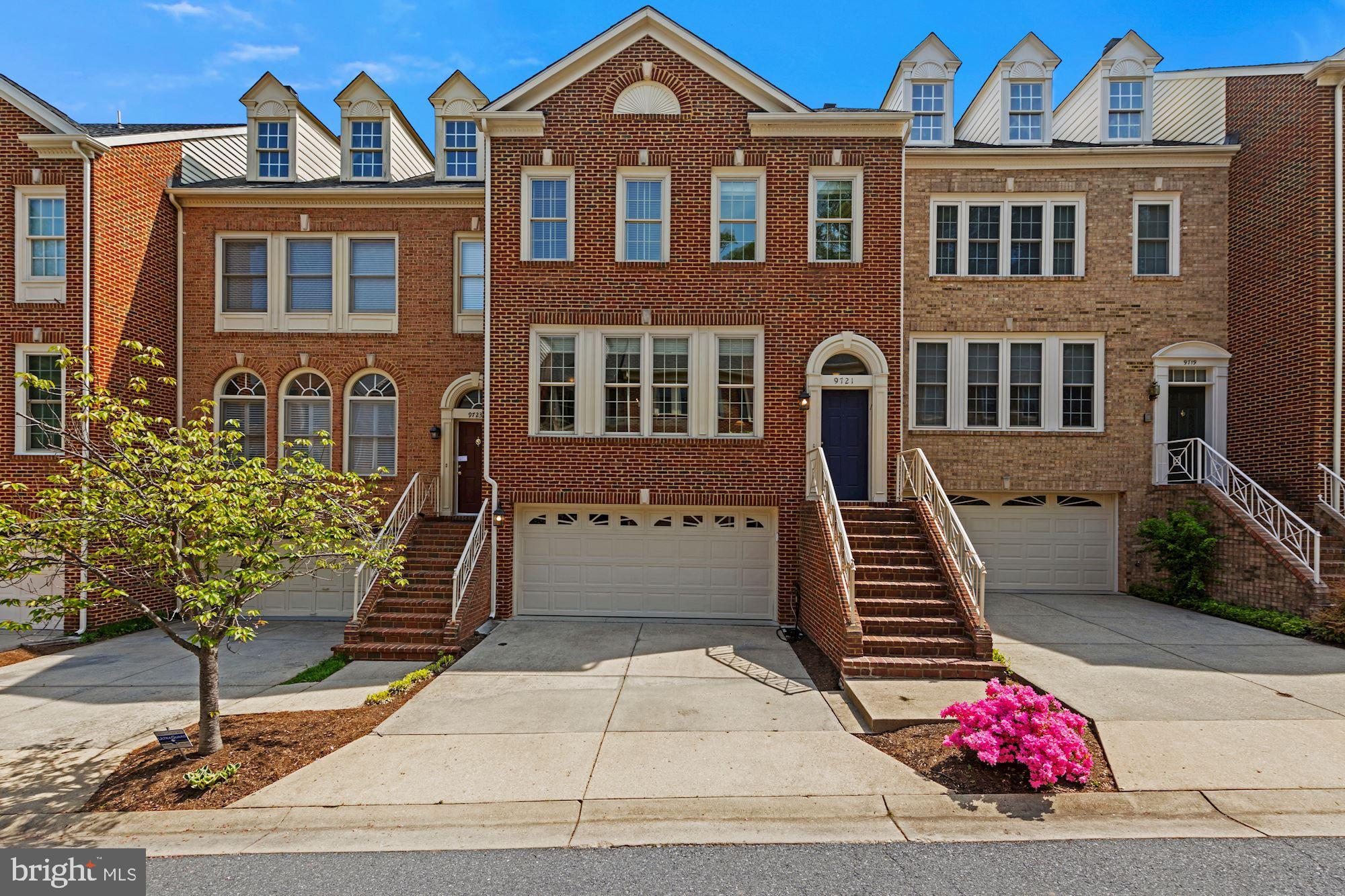 Amazing , sun-splashed, two car garage, 4 level house that shines top to bottom! Major systems updated- Roof (2012), HVAC (2017) and water heater (2019). This extra wide unit with high ceilings boasts new carpet (April 2021), stone countertops (2020), refinished wood floors (2020), updated baths- too pretty to miss! Daylight walkout LL opens to fully fenced yard (not all streets in community allow rear fencing) backing to green space. Two fireplaces. Whitley Park amenities are not to be surpassed- Olympic sized pool, year round tennis, fitness center, guest parking, direct access onto the Bethesda Trolley Trail, close to 495/270, two Metros, NIH/Walter Reed Medical and the trails of Rock Creek Park!
