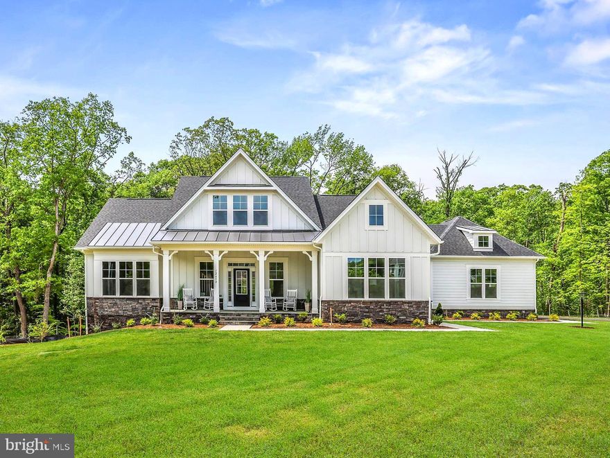 ** OPEN HOUSE THIS SAT & SUN FROM 11AM-3PM! **
**Don’t miss the chance to tour our Immediate Delivery decorated home, The Robey!**
**This setting is absolute perfection! If you're looking for a main-level home on the absolute best 5 acre piece of land in Clifton, this is it! This farm style home is complete with a perfect mix of open green space and lush wooded areas. Situated in the highly sought-after Braddock Woods community—one of Clifton’s premier neighborhoods for large lots and privacy—this property offers a peaceful retreat while still being close to all amenities. As you enter, you'll be captivated by the wide open, Foyer leading directly into the family room featuring a grand stone fireplace, coffered ceiling, and abundant natural light. This is the perfect spot to relax or entertain guests. Adjacent to this space, you'll find the updated eat-in kitchen, equipped with upgraded cabinets, abundant counter space, and plenty of storage. This home offers three spacious bedrooms, each with an airy feel. The owners suite is complete with hardwood floors, a large open owner bath with double vanities, free standing tub and access to the outdoor screened-in porch. The two additional bedrooms are equally inviting and share a beautifully designed full bathroom with vanity and private tub/shower area. Step out onto the large screened-in porch and enjoy a refreshing view of nature. Beyond the main living area, there's a three-car garage, providing plenty of room for all your belongings. Located on this no through traffic street, this home offers unparalleled privacy and tranquility.**