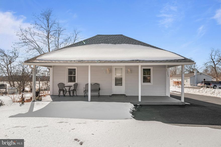 Quaint and well-maintained 2-bedroom, 1-bath single-family home situated on a spacious .75-acre lot in Culpeper—priced better than a townhome! This charming one-level home welcomes you with a covered front porch and a list of updated items.  Step inside to new flooring installed in 2021, a comfortable living room with ceiling fan, and a separate dining room filled with natural sunlight.

The kitchen features a newer stainless steel refrigerator.  This one has gas cooking, New double sink, faucet and brand-new countertops installed in 2026. Two generously sized bedrooms and a full bath with newer vanity complete the interior. A full-size washer and dryer with convenient overhead cabinetry add to the home’s functionality.

Major system upgrades have already been completed, including a new roof, windows, HVAC, and hot water heater in 2021, along with a new water filtration system in 2023. The crawl space was improved with a vapor barrier in 2024, and the home is protected by an Orkin termite system. Enjoy outdoor living on the rear deck, re-boarded in 2024, overlooking a fully fenced, flat backyard with four gates—two of which are double gates.

Additional highlights include a freshly paved asphalt driveway (2024) with parking for at least six vehicles, beautiful spring landscaping, and a huge detached two-car garage—perfect for storage, hobbies, or a workshop. Don’t miss the opportunity to see this move-in-ready gem!