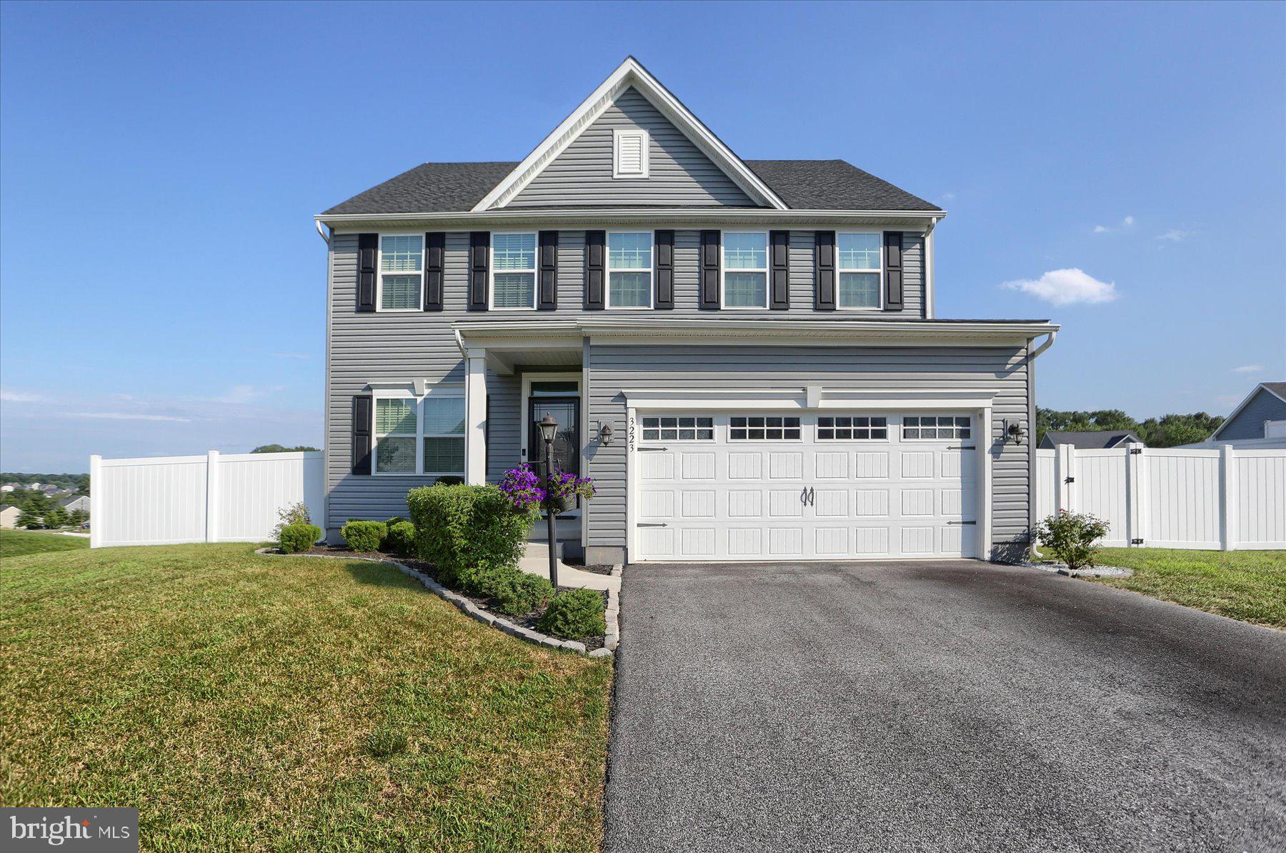 Welcome to this beautifully designed 4-bedroom, 3.5-bathroom home that seamlessly combines style and functionality. The main level features an open concept floorplan that includes a versatile living space which would be perfect for remote work or as a quiet study. The updated kitchen is a chef’s dream, featuring elegant granite countertops, a modern backsplash, and stainless steel appliances. The open layout flows seamlessly into the cozy living area, creating an inviting space for both casual gatherings and more formal entertaining. The master suite offers a serene retreat, complete with a modern bathroom that features a stand-up shower and a double sink vanity. One spacious walk-in closet provides ample storage. This home offers a finished basement . Step outside to the deck which is perfect for enjoying the outdoors, whether you're hosting a barbecue or simply unwinding in peace in your fully fenced backyard. This home also features an energy efficient tankless water heater. Schedule your showing today.