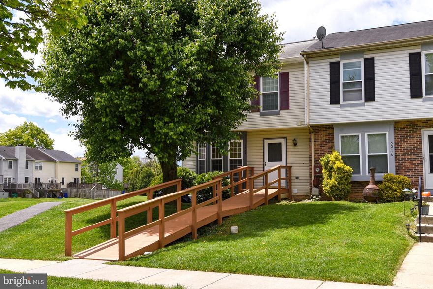 Welcome home to 5014 Canvasback Court, Frederick! This incredible 3 bedroom 3 and 1/2 bathroom end-unit townhouse, fully renovated is just waiting for you to make it your home! Stepping into your main level you'll fall in love with the layout, designer upgrades, and color selections. The main level features your combination living and dining room with a spacious kitchen, half bath, and convenient access to your deck that leads the way to a very nice playground. The upper level of your home features your primary suite with a full private bath plus two additional bedrooms, and a full hall bath. The full walk-out basement features a full bath, and in-closed office space that includes a rec area and laundry room....hurry, this one won't last! Located in the highly desirable Robin Meadow community you have easy access to shopping, dining, entertainment, and major commuter routes. Don't miss your chance to call this incredible home your very own. Two assigned parking spaces.  that includes a rec area and laundry room....hurry, this one won't last!