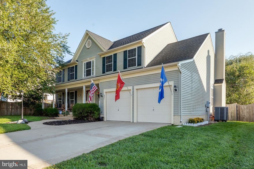 Welcome to 27 Saint Roberts Dr!  This lovely colonial sits on a beautiful treed lot w/ fully fenced rear yard.   The front porch welcomes you to sit and stay a spell, watch the birds or just enjoy that cup of morning coffee.  Enter to find a vaulted 2 story foyer, gleaming hardwood floors &  great natural light streaming through the windows.  Formal living room would make a great home office or extra sitting space for calm reflection.  Dining room has views of the lovely rear yard and great space for entertaining.  Continue on to the open kitchen w/ upgraded appliances, granite counters, beautiful tile back splash, large center island and space for a table.  Step down into the long family room w/ space for a sectional to sit back, relax and enjoy the lovely fire on a cool fall evening.  Come out back to see the lush lawn ,mature trees, stamped patio and large deck  all ready for you to curl up, relax and enjoy an evening of quite solitude or head upstairs and retreat to the lovely master bedroom w/ vaulted ceiling,  large walk in closet w/ custom built ins & en suite w/ dual vanities,  shower & separate soaking tub making this a great escape after a long day of zoom meetings.   The bedroom level has hardwood floors throughout.  3 additional bedrooms & hall bath round out this great home.   Unfinished basement provides great space for future expansion or use as a large home gym!  Don't miss your opportunity to see this great home.  Schedule your showing today before it is gone.